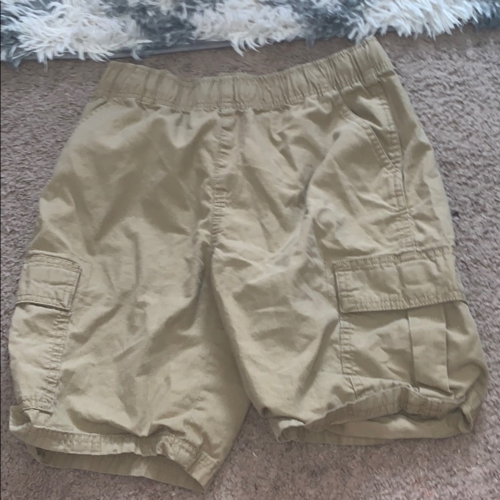 Boys khaki jeans shorts